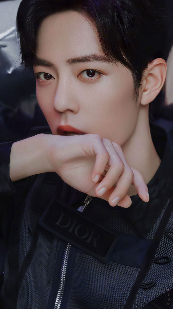 肖战|暗黑系|背景图_腾讯新闻