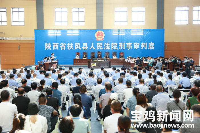 宝鸡扶风县一恶势力团伙今日受审