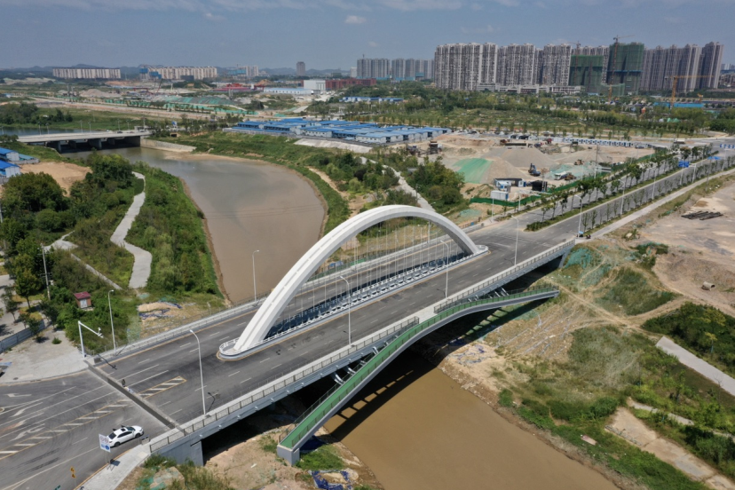 梅溪湖龙王港上又添五座新桥_腾讯新闻