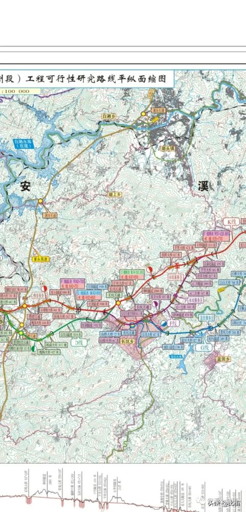 據悉,大田廣平至安溪官橋高速公路泉州段路線經永春縣一都鎮,安溪縣