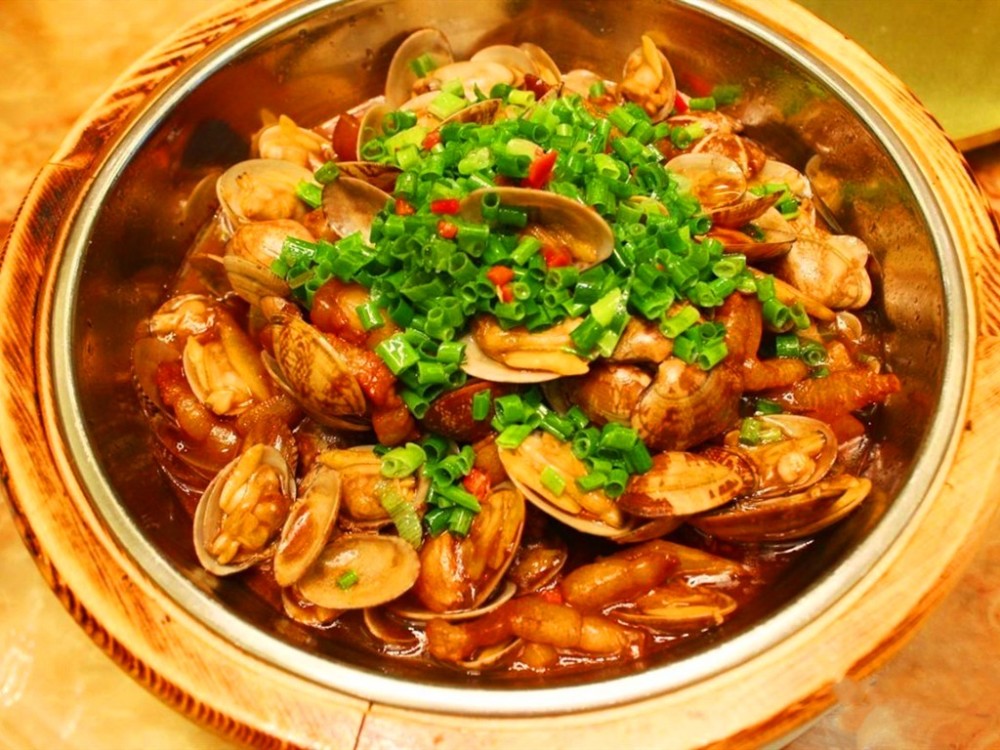 干锅鸡焖蛤,味道鲜美,食材不贵