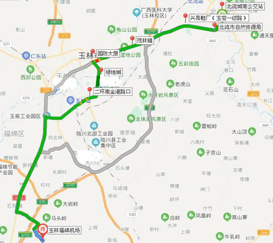 去玉林福绵机场怎么走即将开通临时定制公交和专线巴士