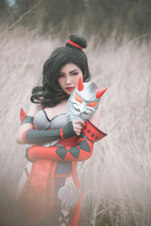 cosplay赏不是你记忆中的阿轲但致命的程度没两样