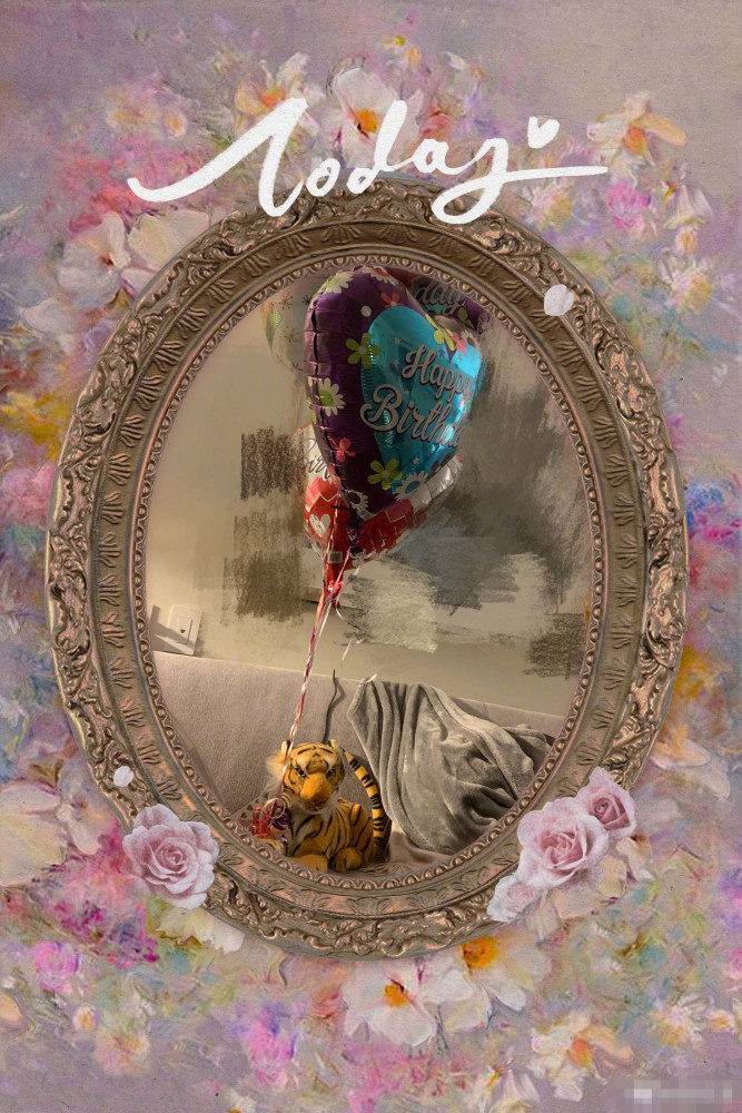 刘亦菲|刘亦菲33岁生日过两次，发文称自己赚到了，蛋糕上花木兰海报太有创意