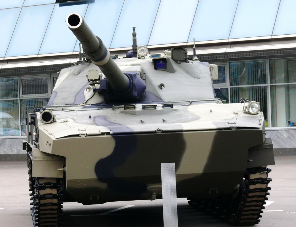 世界最强空降坦克,技能点全点火力上,俄2s25型125mm自行反坦克炮