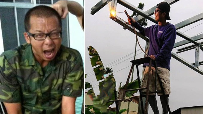 杨承翰|知名配角无剧可拍，为养家兼职铁工，村民嘲讽：大明星怎么做这个
