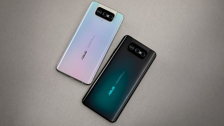 华硕zenfone7系列手机发布翻转三摄像头骁龙865