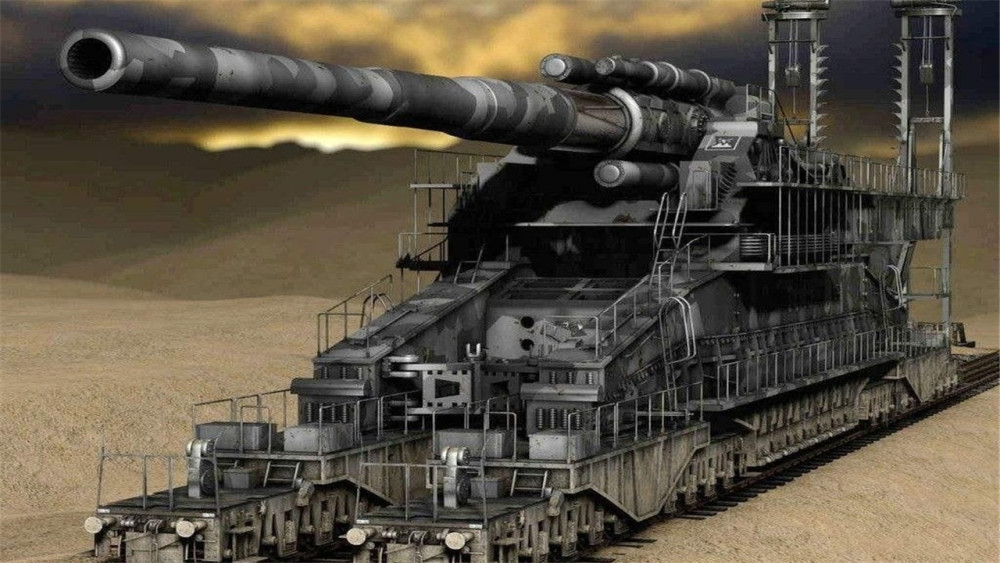 其军事实力是毋庸置疑的,研制的一门卡尔巨型臼炮口径达到600毫米,时