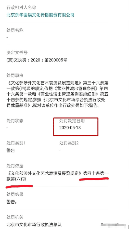 乐华娱乐|凉凉？乐华艺人慰问韩国军队被行政处罚！王一博被扒做出辱华动作太恶心