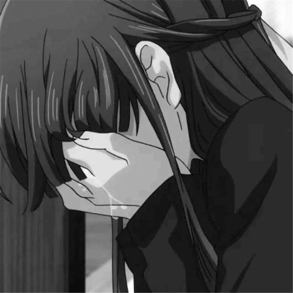 甜丧低糖动漫头像人都是贪心的当初我也只是想和你说说话