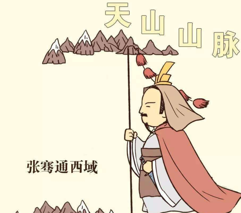 即便如此,与被苏武遗弃在塞外的匈奴妻儿相比,张骞的妻子,亦算是幸运