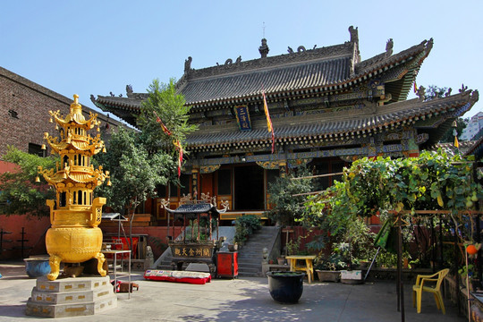 金天观闹市落寞一隅故事多