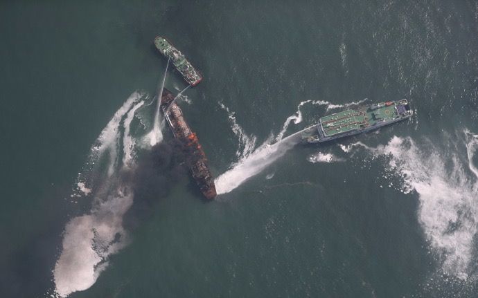 交通部通报长江口外两船碰撞致9死事故一船为套牌船