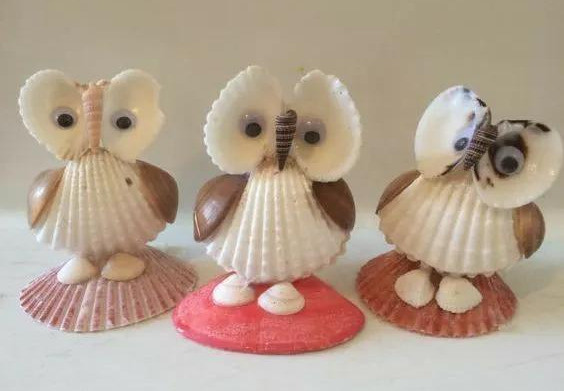 不起眼的贝壳粘起来,一不小心成了艺术品,贝壳亲子手工附教程