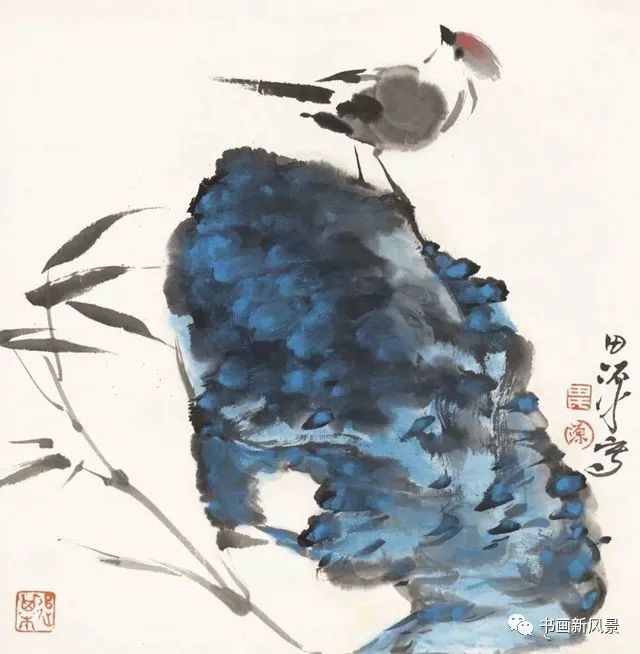 小品|一组极简花鸟小品，妙得其神！