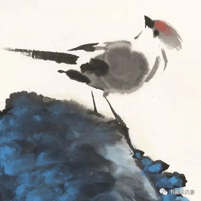小品|一组极简花鸟小品，妙得其神！