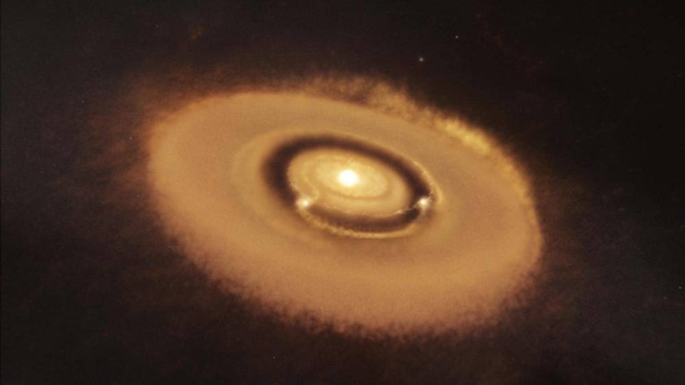 天文学家|天文学家发现了新行星出现的第一手证据