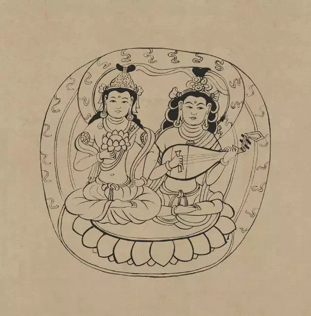 莫高窟|【鉴赏】莫高窟纹样的线