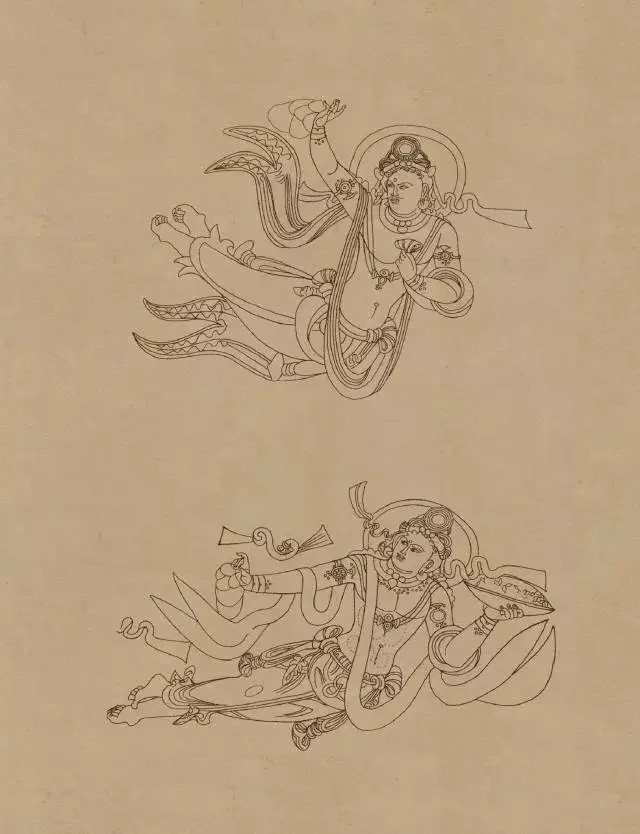 莫高窟|【鉴赏】莫高窟纹样的线