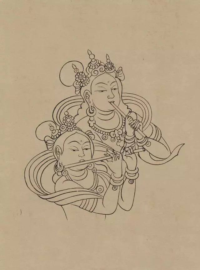 莫高窟|【鉴赏】莫高窟纹样的线