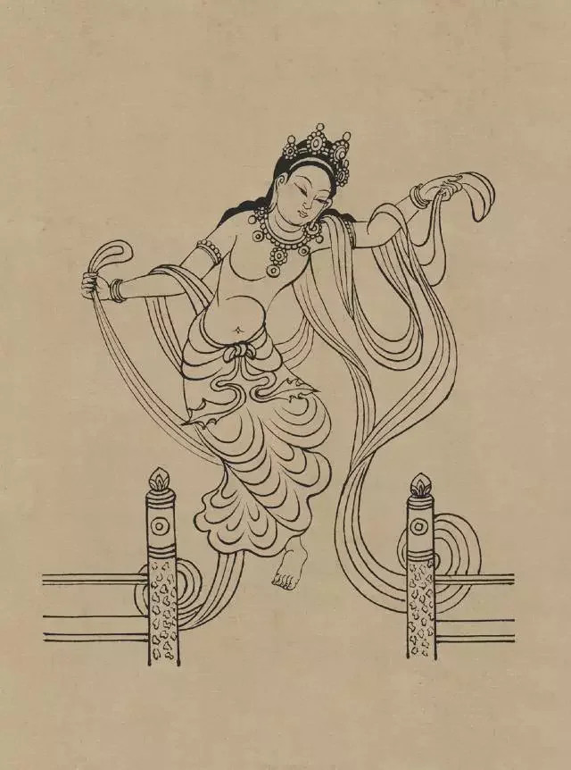 莫高窟|【鉴赏】莫高窟纹样的线