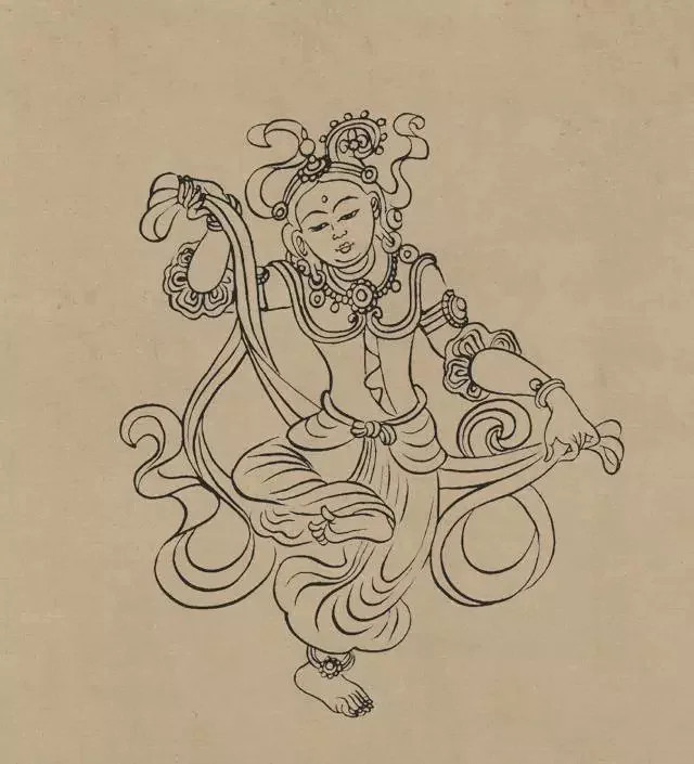 莫高窟|【鉴赏】莫高窟纹样的线