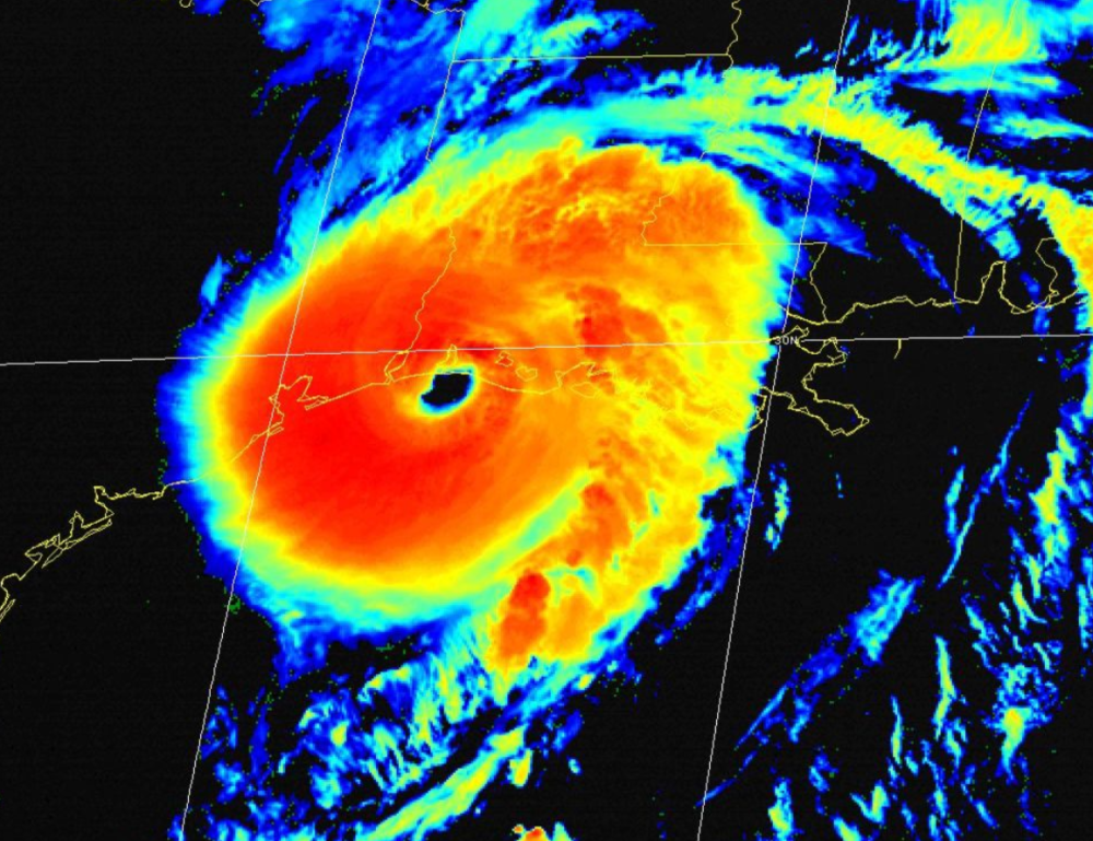劳拉|17级以上！北大西洋“飓风王”劳拉登陆美国，风眼又黑又大