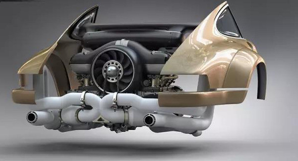 vehicle design最新打造的路上最强自吸风冷式水平对置六缸引擎
