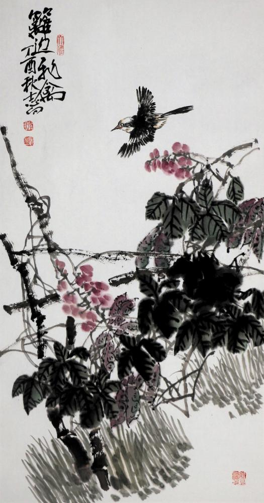 李志向|李志向的花鸟画，通灵入神，别具一格