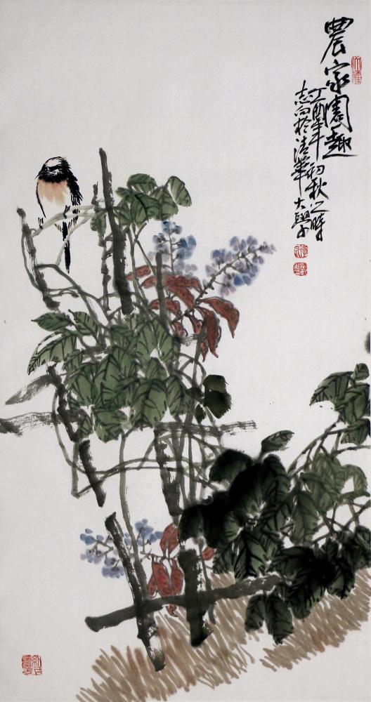 李志向|李志向的花鸟画，通灵入神，别具一格