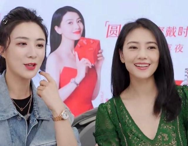 高圆圆|高圆圆与薇娅同框，方脸完胜锥子脸，女明星气质碾压网红