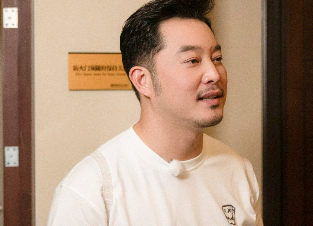 对于沙溢这样的傲娇的中年大叔来说,即便自己胖了,那也是胖得超好看.