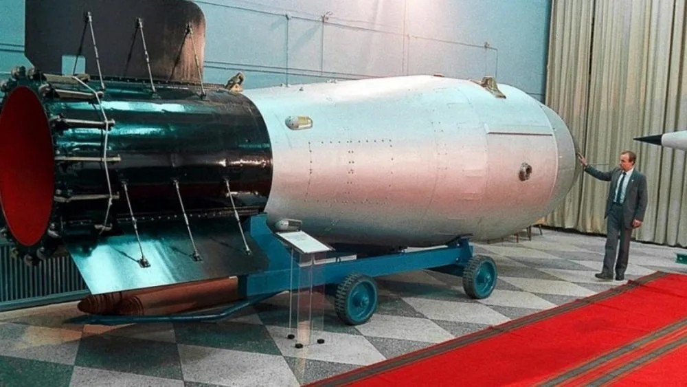 又被称为"大伊万",由冷战时期的苏联制造,是人类历史上威力最大的氢弹