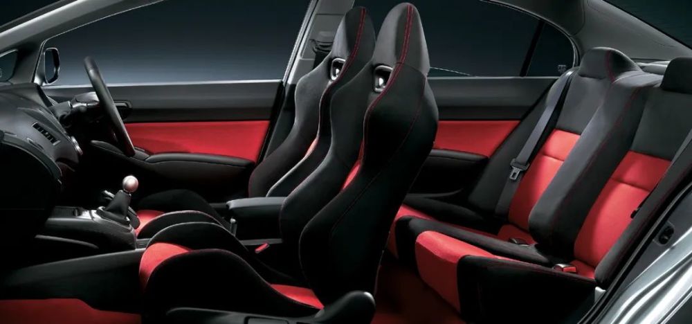 合法改装老年米色内笼改运动黑红八代思域思铭改fd2内饰