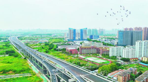 郎溪路高架今日全线通车