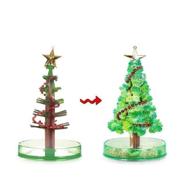 磷酸二氢钾做圣诞树图片