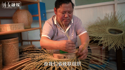 洛阳残疾农民成竹编大师驻华大使馆专门订制最远卖到美国