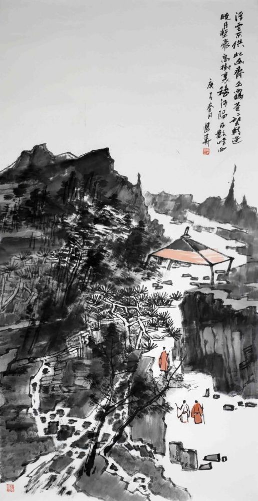 中国美术家协会|【云末文化】当代潜力画家余建华——山水如画