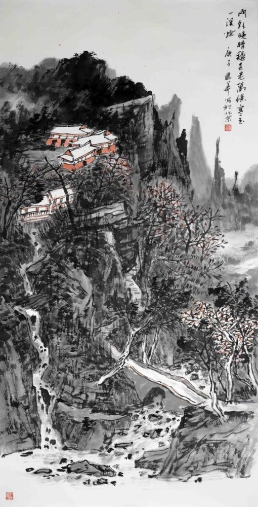 中国美术家协会|【云末文化】当代潜力画家余建华——山水如画