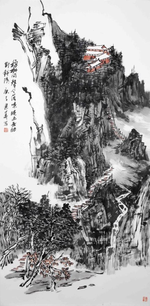 中国美术家协会|【云末文化】当代潜力画家余建华——山水如画