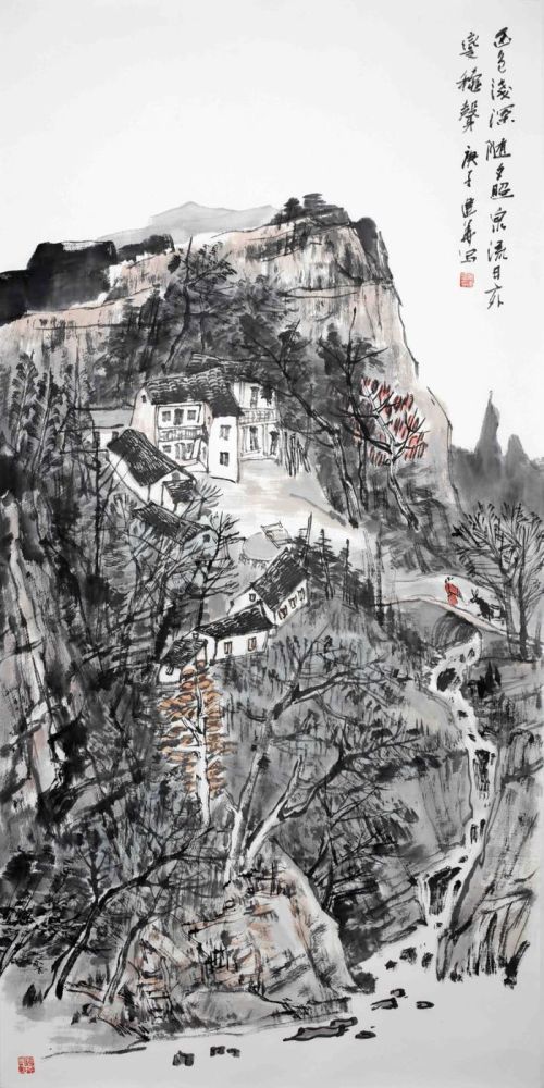 中国美术家协会|【云末文化】当代潜力画家余建华——山水如画