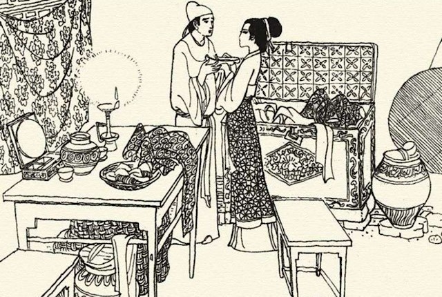 民间故事|民间故事：书生爱花如命，母亲却百般阻挠，终因此举食了恶果
