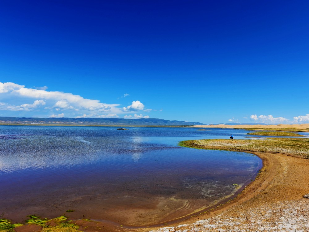 中華美景集錦中國最大的內陸湖位於青海名為青海湖