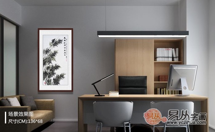 石开|家居花鸟画鉴赏：画家石开的竹子画艺术欣赏