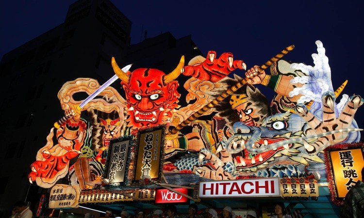 日本东北四大祭之青森睡魔祭
