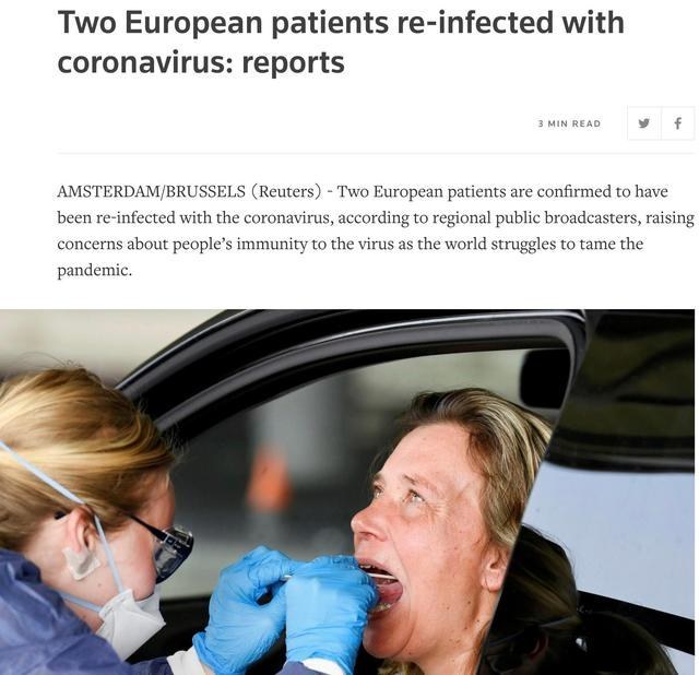 新冠肺炎|全球首例！新冠肺炎康复者出现二次感染，对疫苗研究有何影响？