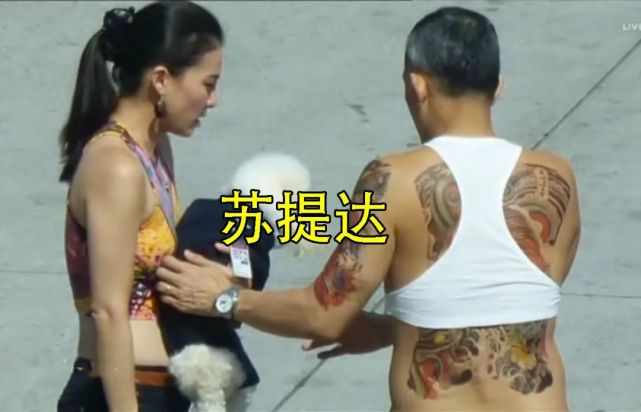 出狱后立马奔向机场,穿小背心低腰裤见泰王