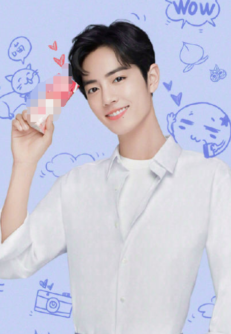 肖战|肖战风波后首代言广告：白衣少年清爽帅气，笑容灿烂状态超好