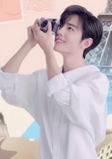 肖战|肖战风波后首代言广告：白衣少年清爽帅气，笑容灿烂状态超好