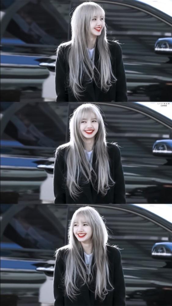 lisa在blackpink里面的绿发造型有眼前一亮的感觉了